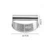 Multi-function Manual Garlic Press Stainless Steel Garlic Presse Curved Garlic Grinding Slicer Chopper Home Cooking Gadgets Tool