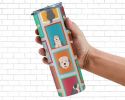 Lots of Old English Sheepdog Stainless Steel Skinny Tumbler Vacuum Double Walled Reusable Insulated Tumbler Travel Cup for Coffee Cocktails Gift with