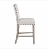 CLAUI NATURAL BAR TABLE AND BAR STOOLS