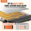 VEVOR Electric Warming Tray Buffet Food Warming w/ Temp Control Stainless Steel