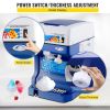 VEVOR 110V Electric Shaved Ice Machine 250W Snow Cone Maker Tabletop w/Adjustable Ice Texture