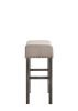 Martha II Weathered Gray Finish 7 PCs Counter Height Dining Room Set