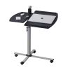 Techni Mobili Rolling Adjustable Laptop Cart, Graphite