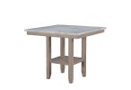 CLAUI NATURAL BAR TABLE AND BAR STOOLS