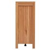 Rattan Cabinet with 6 Doors 3 Drawers Adjustable Shelves Set of 3 Natural