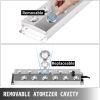 VEVOR Mist Maker 12 Head Ultrasonic Mist Fogger with Waterproof Power Supply Ultrasonic Fogger Humidifier Stainless Steel Pond Mister Fogger 7kg/h
