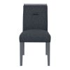 ARIYA DARK GREY DINING TABLE AND CHAIR SET