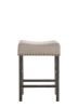 Martha II Weathered Gray Finish 7 PCs Counter Height Dining Room Set