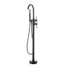 VEVOR Freestanding Bathtub Faucet, Floor Mount, Freestanding Tub Filler, Shower Mixer Taps, Two Water Modes, 360¬∞ Swivel Spout