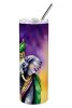 Elephant King of Mardi Gras Stainless Steel Skinny Tumbler Vacuum Double Walled Reusable Insulated Tumbler Travel Cup for Coffee Cocktails Gift with L
